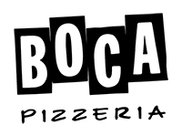 Boca Pizzeria Logo